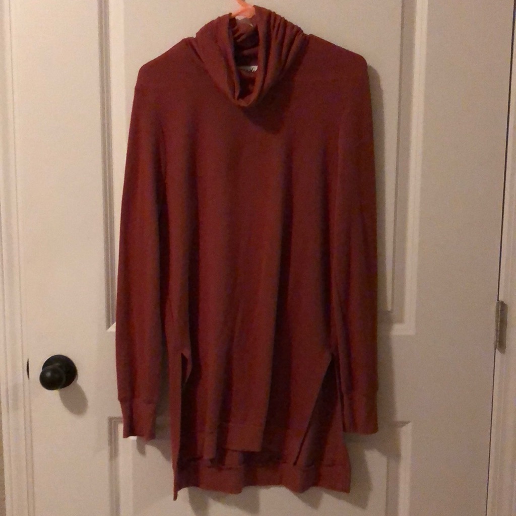 Rust Turtle Neck